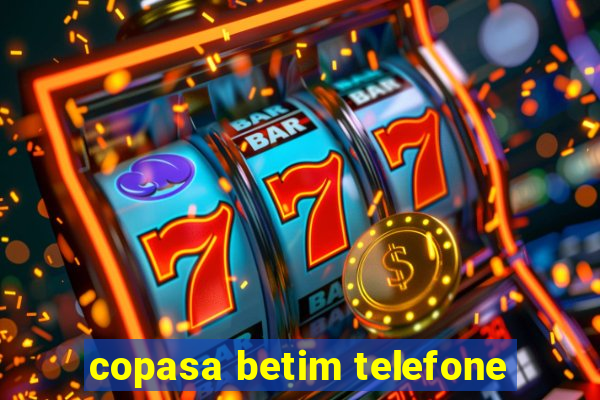 copasa betim telefone